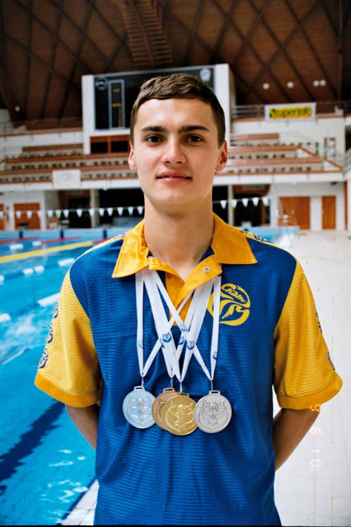 01-97  2001 г.  Победитель XIX чемпионата Европы по плаванию в ластах С.Найбороденко. Эгер, Венгрия.