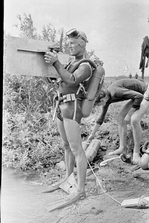 62-16  1962 г.  В.Меньшиков. Тренировка на Сенной курье. Томск.