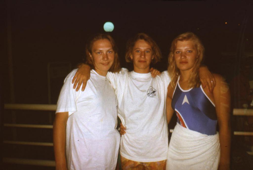 92-10 1992 Л.Бутенко (Новосибирск), И.Егорушкина, Н.Музыченко (Новосибирск). Чемпионат мира. Афины, Греция.