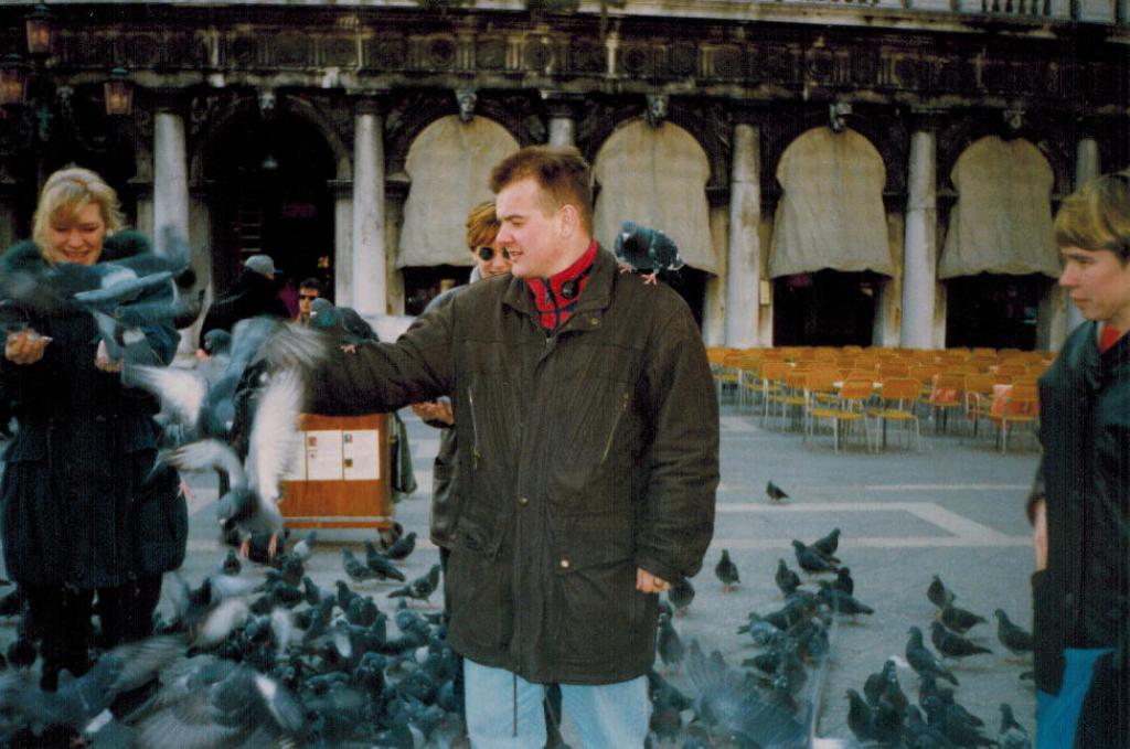 96-33 1996г. К.Ананьев. Экскурсия в Венецию. Клубный чемпионат Европы. Равенна, Италия.