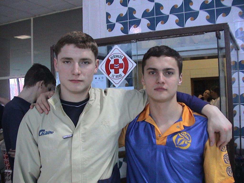 02-24  2002 г.  Е.Скорженко и С.Найбороденко. Открытый кубок Европы. Марибор, Словения.
