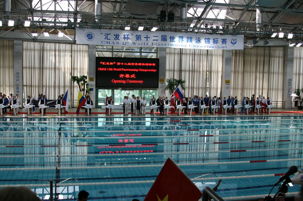 04-52  2004 г.  Открытие соревнований. Представление команд. ХII чемпионат мира. Шанхай, Китай..JPG