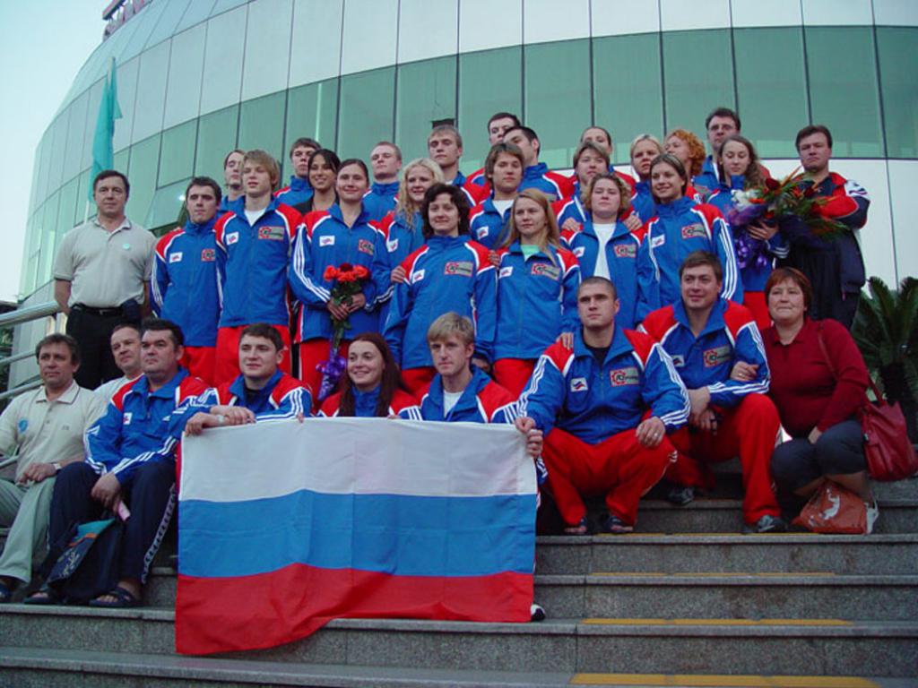 04-75  2004 г.  Сборная России. ХII чемпионат мира. Шанхай, Китай.