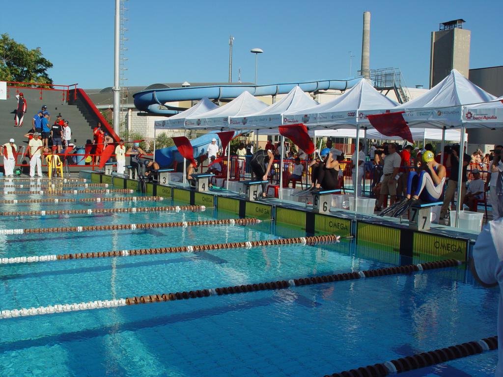 07-25  2007 г.  Подготовка к женскому старту. Всемирные игры CMAS, 14 чемпионат мира по плаванию в ластах. Бари, Италия..JPG