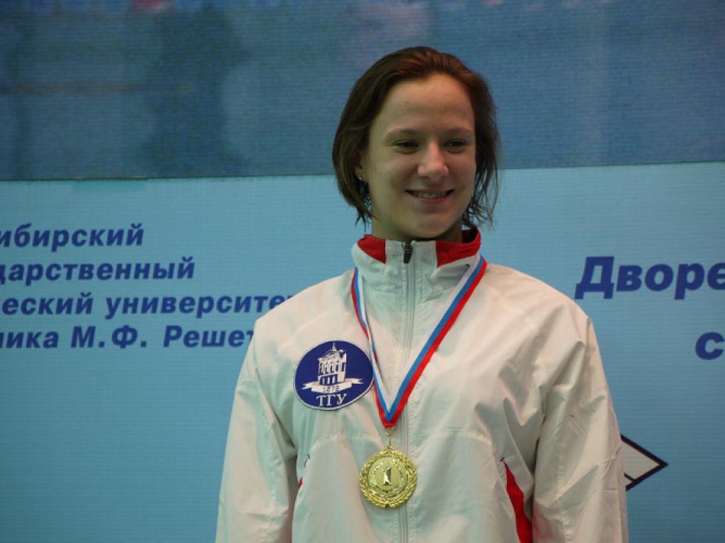 13-119  2013 г.  А.Бер. Чемпионат Российского студенческого союза по подводному спорту (плавание в ластах). Бассейн СибГАУ. Красноярск.